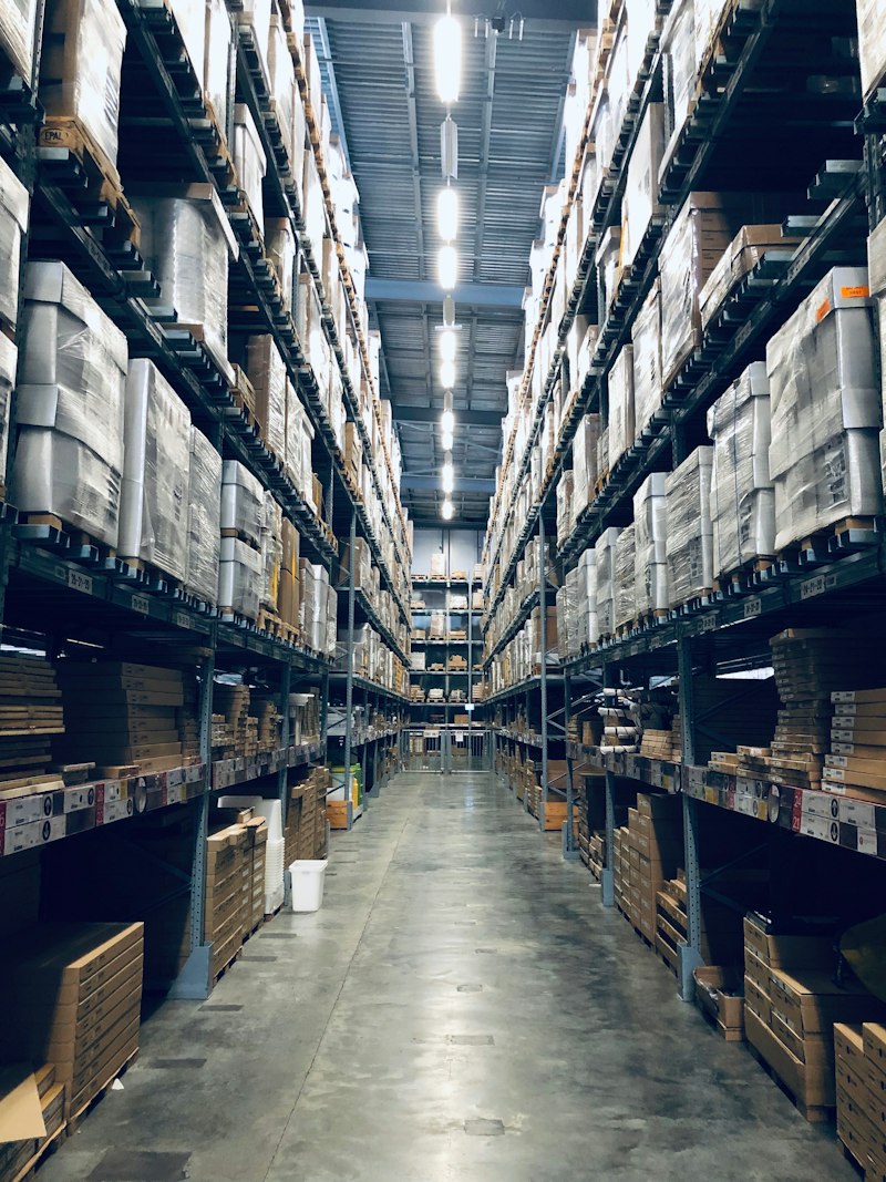 Modern warehouse storage